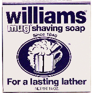 Williams  mug shaving soap, for a lasting lather 1.75oz