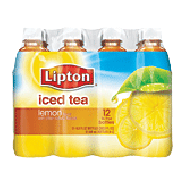 Lipton Iced Tea Iced Tea Lemon 16.9 Oz 12pk