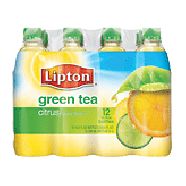 Lipton Iced Tea Iced Tea Green Tea w/Citrus 16.9 Oz 12pk