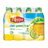 Lipton Iced Tea Iced Tea Green Tea w/Citrus Diet 16.9 Oz 12pk
