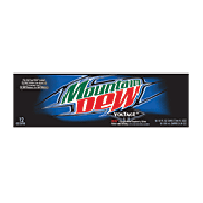 Mountain Dew Voltage dew charged with raspberry citrus flavor 144fl oz