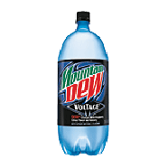 Mountain Dew Voltage dew charged with raspberry citrus flavor and gi2L