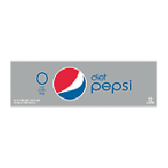Pepsi Diet Cola 12 Oz Fridge Mate 12pk