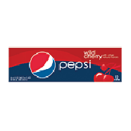 Pepsi Wild Cherry Cola 12 Oz Fridge Mate 12pk