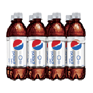 Pepsi  diet cola soda pop, 8 1/2-liter bottles 4L