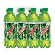 Mountain Dew  citrus soda pop, 8 1/2-liter bottles 4L