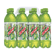 Mountain Dew  diet citrus soda, 8-pack, 1/2-liter 4L