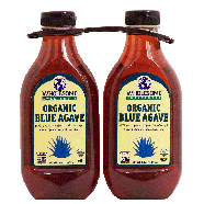 Wholesome Sweeteners  blue agave organic sweetener, 2-pack 72oz