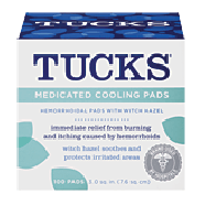 Tucks  medicated cooling pads, hemorrhoidal pads with witch hazel 100ct
