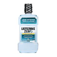 Listerine Zero clean mint mouthwash, zero alcohol, less intense  500ml