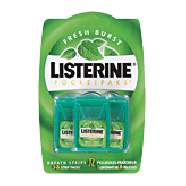 Listerine Freshburst pocketpaks, breath strips, 3-24 strip packs  72ct