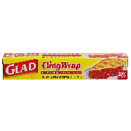 Glad Cling Wrap clear plastic wrap, 66-2/3 yds x 12 in  200sq ft