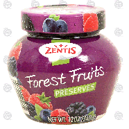 Zentis Belfrutta Forest Fruits preserves 12oz