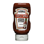 Heinz Hot & Spicy tomato ketchup made with McIlhenny Co. tabasco 15oz