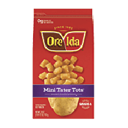 Ore-Ida Mini Tater Tots seasoned, shredded potatoes 28-oz