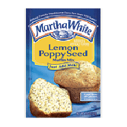 Martha White Muffin Mix Lemon Poppy Seed 7.6oz