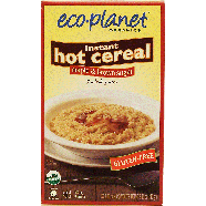 eco-planet Organics maple & brown sugar instant hot cereal, glut8.46oz