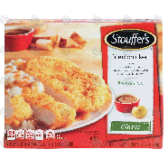 Stouffer's  fried chicken breast with rib meat in a seasoned cri8.75oz