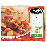 Stouffer's Classics beef pot roast, tender pieces of beef, car8.875-oz