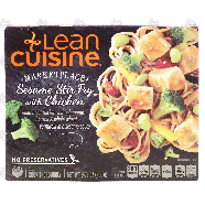 Stouffer's Lean Cuisine marketplace; sesame stir fry with chic9.875-oz