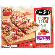 Stouffer's French Bread Pizza three meat, 2 pizzas 12.5-oz