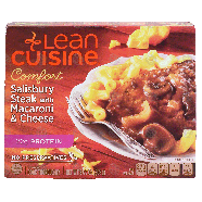 Stouffer's Lean Cuisine comfort; salisbury steak with macaroni &9.5-oz