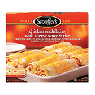 Stouffer's Party Size Chicken Enchiladas w/Cheese Sauce & Rice 57oz