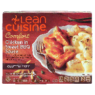 Stouffer's Lean Cuisine comfort; chicken in sweet bbq sauce with8.5-oz