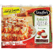 Stouffer's  lasagna italiano; with seasoned meat sauce, tomat19.125-oz