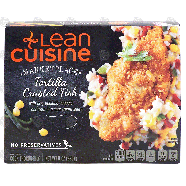 Stouffer's Lean Cuisine marketplace; tortilla crusted fish with ri8-oz