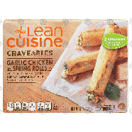 Stouffer's Lean Cuisine craveables; garlic chicken spring rolls; c8-oz