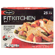 Stouffer's FIT KITCHEN rotisserie seasoned turkey with diced r14.25-oz