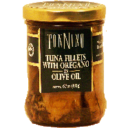 Tonnino  tuna fillets with oregano in olive oil, wild caught, han6.7oz