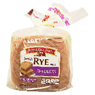 Pepperidge Farm  jewish rye sliced bread loaf, seedless 16oz
