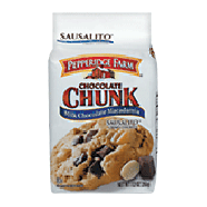 Pepperidge Farm Cookies Chocolate Chunk Sausalito Milk Chocolate 7.2oz