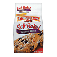 Pepperidge Farm Soft Baked Santa Cruz; Oatmeal Raisin cookies 8.6oz