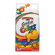 Pepperidge Farm Goldfish Baked Snack Crackers Cheddar Colors 6.6oz