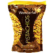 Wonderful Pistachios  roasted & salted shelled pistachios 24oz