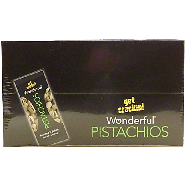 Wonderful Pistachios  roasted & salted pistachios, 24 1.5-oz. bags36oz