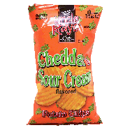 Uncle Ray's  cheddar sour cream flavored potato chips 4.25oz
