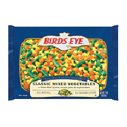 Birds Eye  classic mixed vegetables; corn, carrots, peas & cut gre1-lb