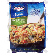 Birds Eye Voila! garlic chicken; pasta in a garlic sauce and chic21-oz