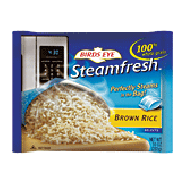 Birds Eye Steamfresh whole grain brown rice, cooks in bag 10-oz