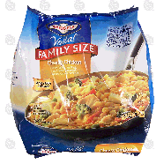 Birds Eye Voila! family size; cheesy chicken, white chicken and p42-oz