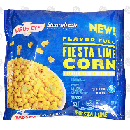 Birds Eye Steamfresh fiesta lime corn; lime & herb seasoned super10-oz