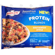 Birds Eye Protein Blends southwest style; a blend of whole grai12.7-oz