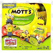 Mott's  original applesauce, 4-pouches 12.7oz