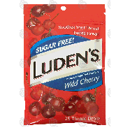 Luden's  sugar free, pectin lozenge/oral demulcent, wild cherry th 25ct