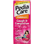 Pedia Care Children's cough & congestion, no acetaminophen, dext 4fl oz