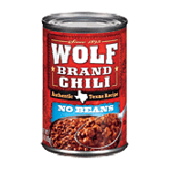 Wolf Chili No Beans  15oz